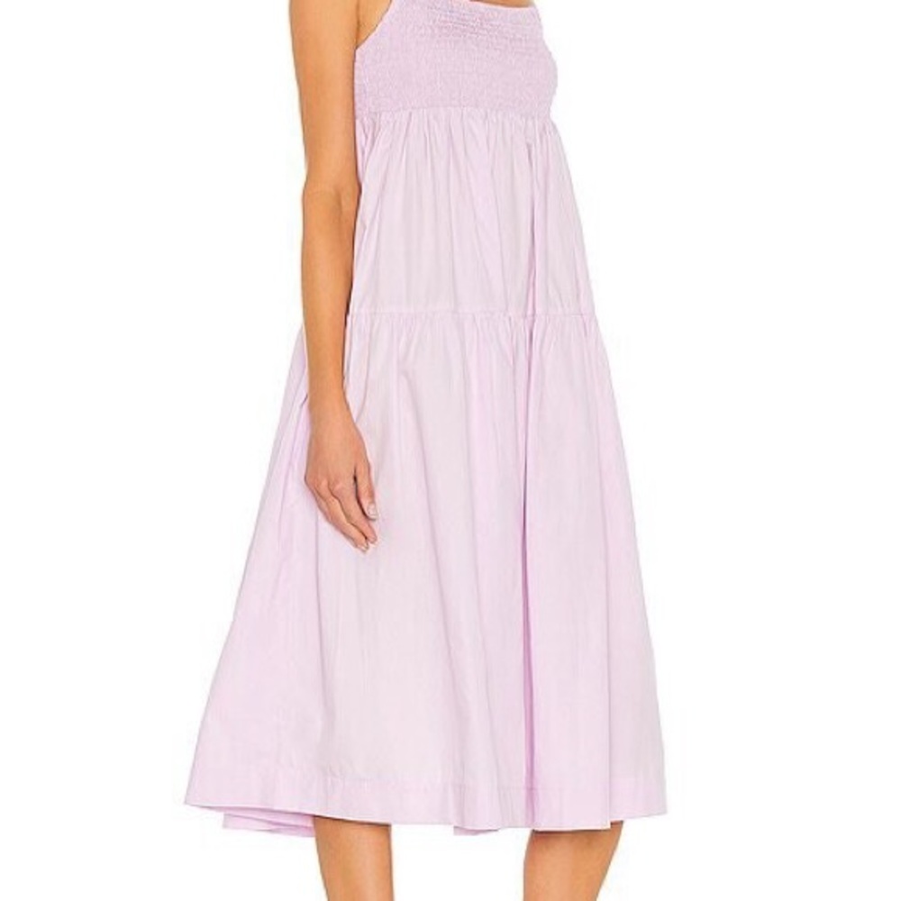 SWF Elegant Lavender Midi Dress